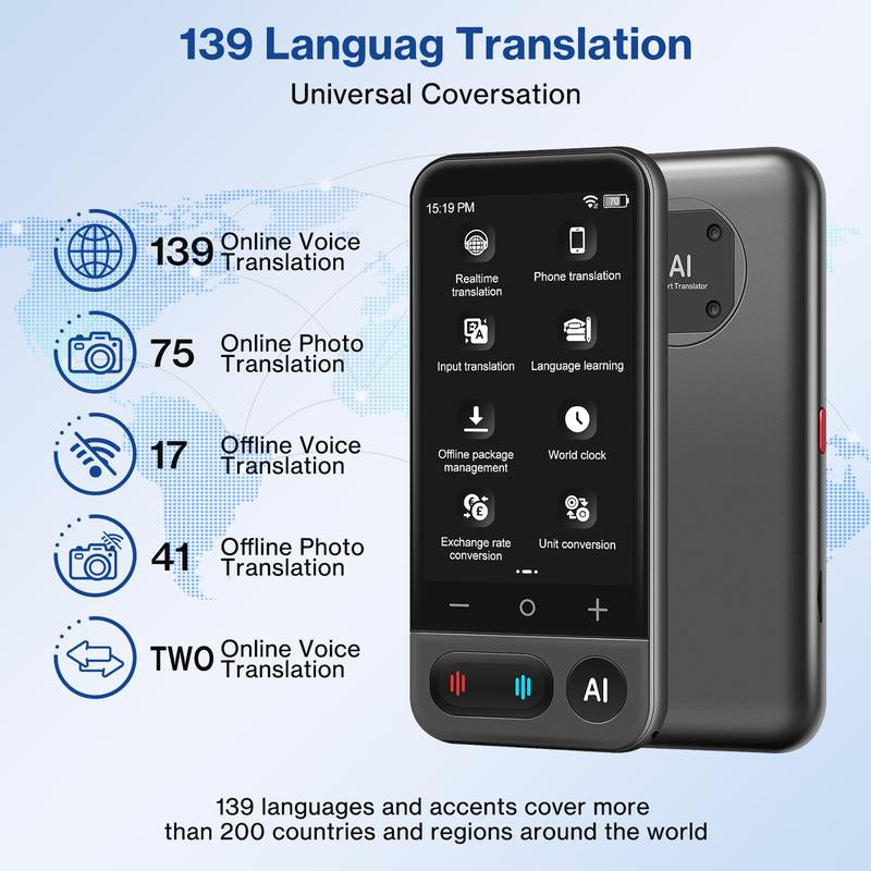 AI Chatbot, GPT Writing Assistant, 139 Language Translator Audio