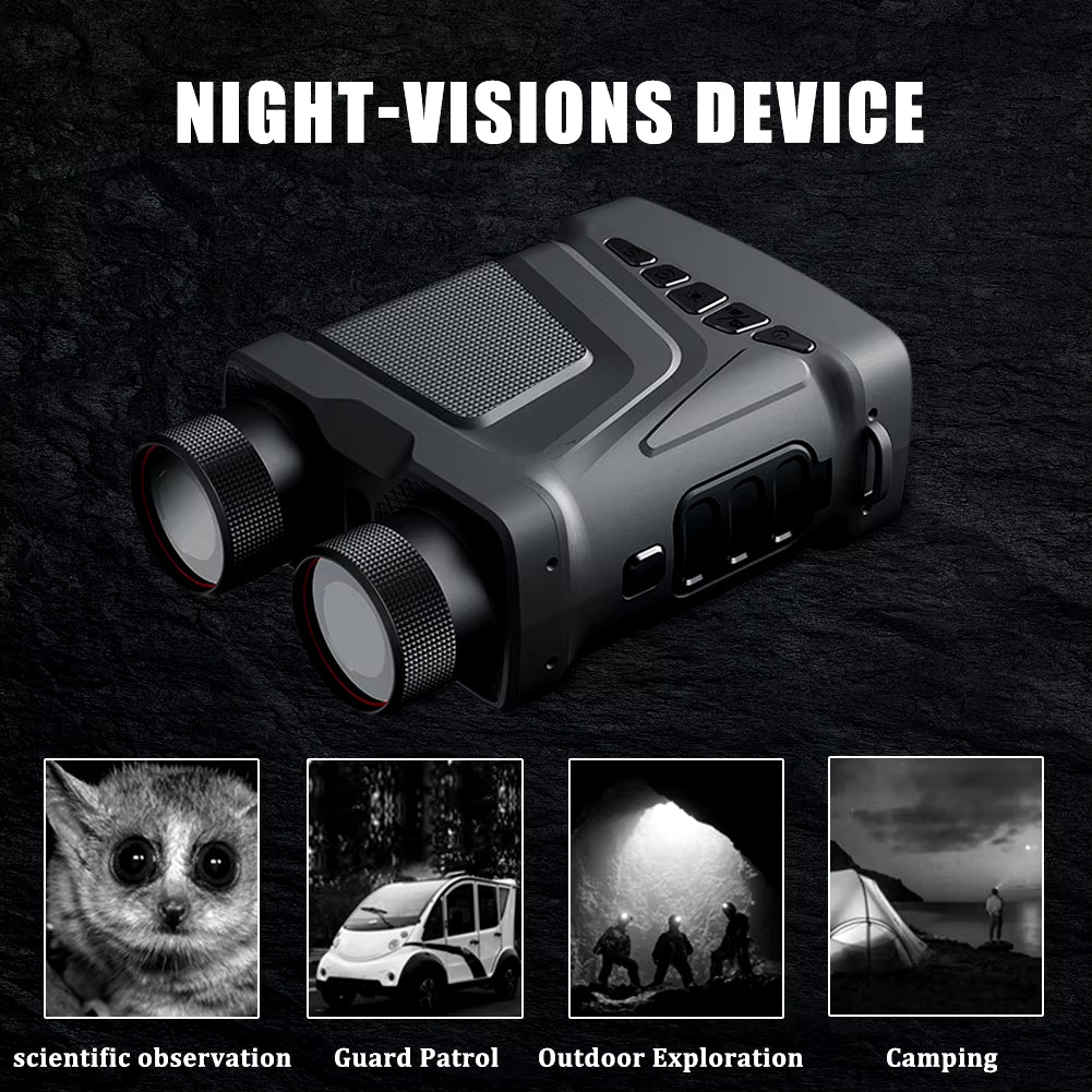 R12 5X Zoom Digital Infrared Night Vision Binocular Telescope for Hunting Camping Professional 300M Night Vision Device